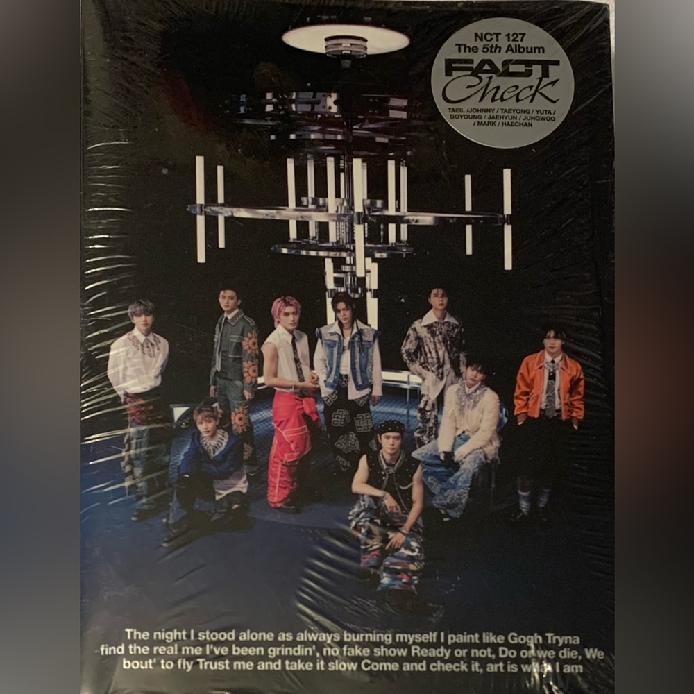 NCT 127 - Fact Check 5th Full Album Photo Book ~ NEW